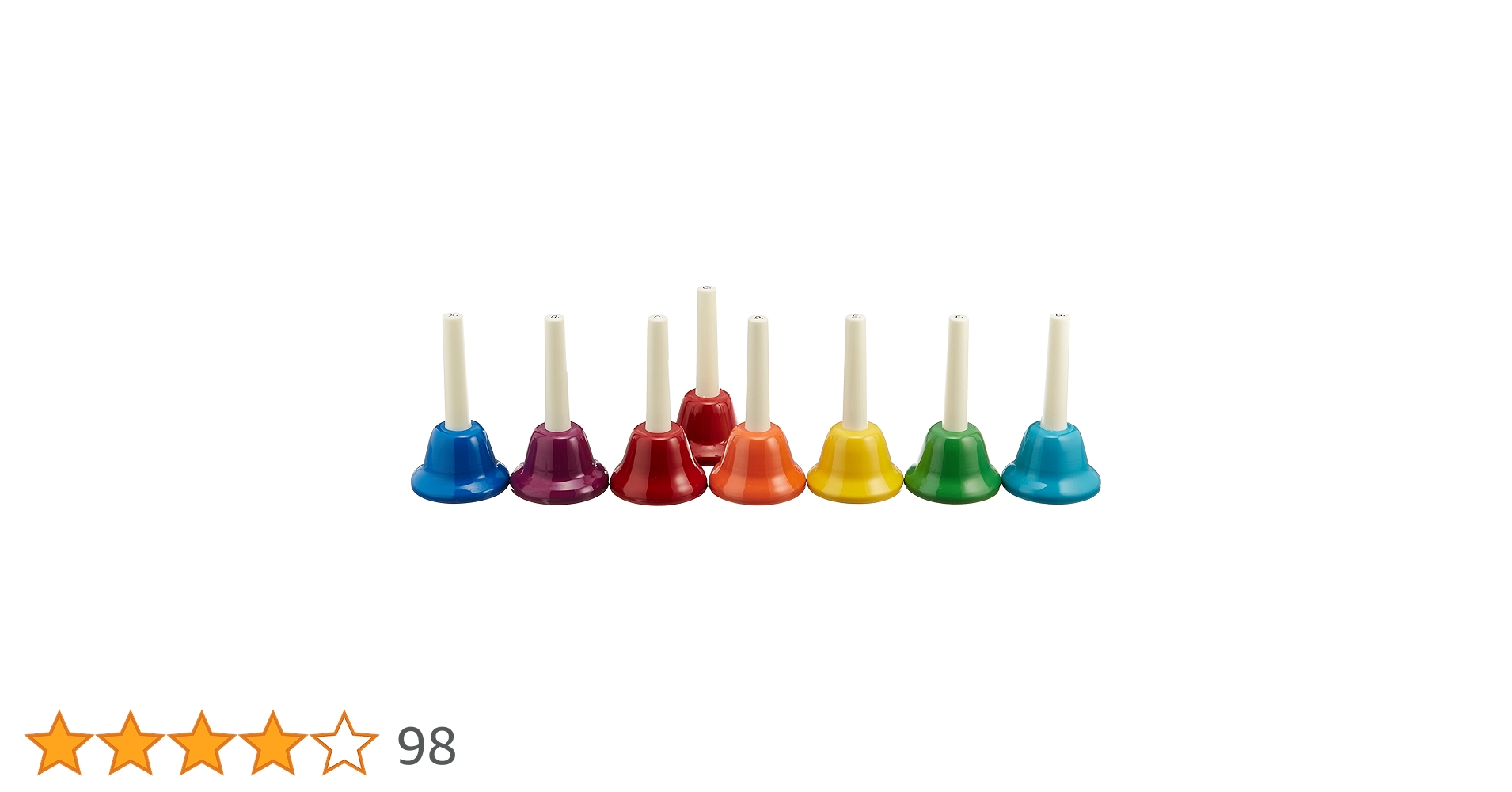 ゼンオン　ミュージックベル　20音（モノクロカラー） Amazon | ゼンオン ハンド/タッチ兼用タイプ 20音セット ミュージック